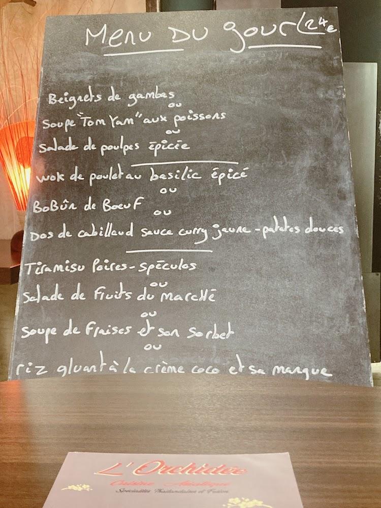 L'Orchidée - Menu Image 2